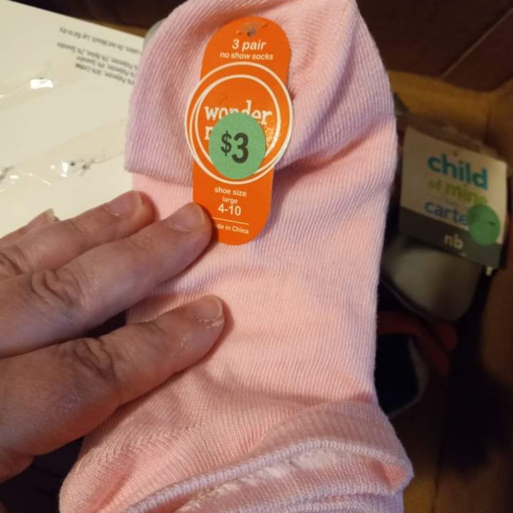 2 packs of socks